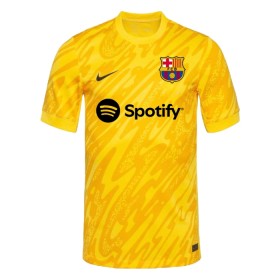 Camisolas FC Barcelona Guarda Redes Criança 2º Equipamento Alternativa 2024-25 Manga Curta